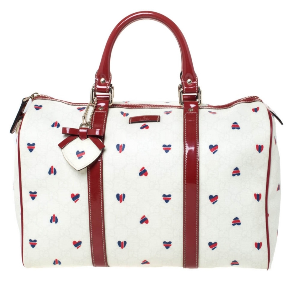 ❤️Gucci Hearts GG Mini Joy Boston Bag❤️
